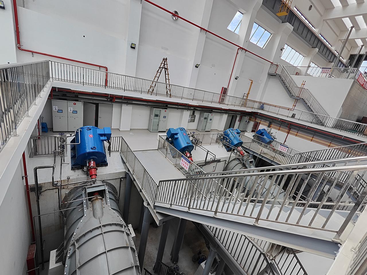 上海 水利 延伸工程 斜式轴流泵 永磁电机 高压
